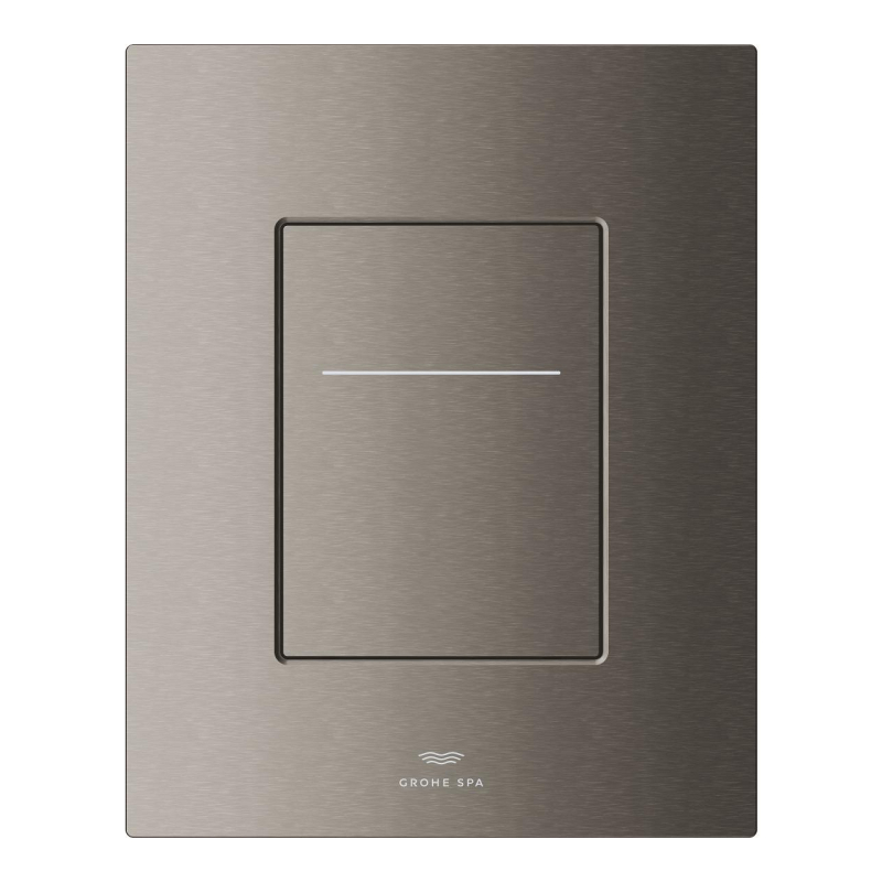 Grohe Flush Plate With Silk Motion Technology Brushed Hard Graphite - 104644AL00 - 3