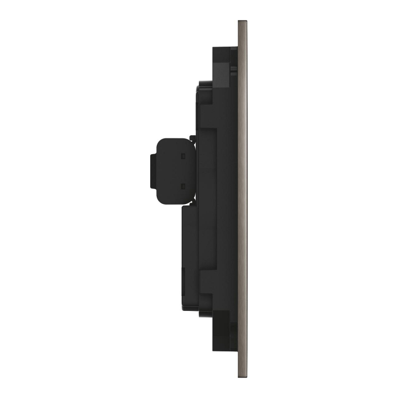 Grohe Flush Plate With Silk Motion Technology Brushed Hard Graphite - 104645AL00 - 2