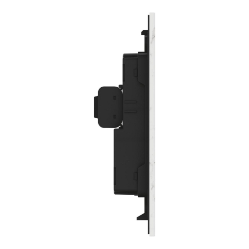 Grohe Flush Plate With Silk Motion Technology White Attica Caesarstone - 104644MV00 - 3