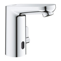 Grohe Get E Fotoselli Lavabo Bataryası (Pilli, Çift Su Girişli) - 36366002 - 1