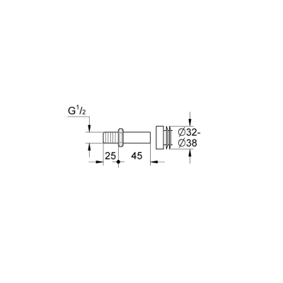 Grohe Giriş Bağlantı Seti 1/2