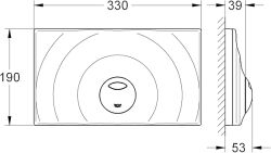 Grohe Gömme Rezervuar Kapağı - 37859000 - 2