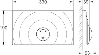 Grohe Gömme Rezervuar Kapağı - 37859000 - 2
