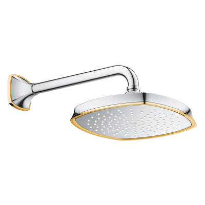 Grohe Grandera 210 Tepe Duşu 1 Akışlı, 22x22 cm, Krom-Altın - 26898IG0 - 3