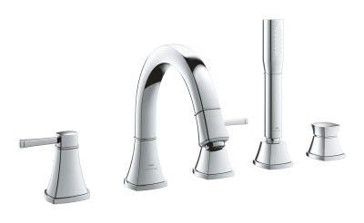 Grohe Grandera 5 Delikli Küvet Bataryası - 29415000 - 1