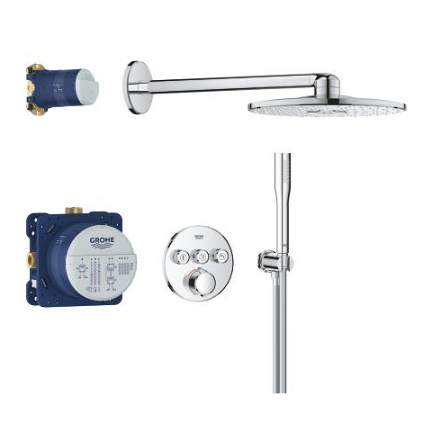 Grohe Grandera 5 Yollu Yön Değiştirici (3 Çıkış Kontrolü Sağlar) - 19942Ig0 - 15