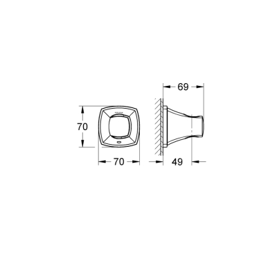 Grohe Grandera El Duşu Askısı - 27969Ig0 - 2