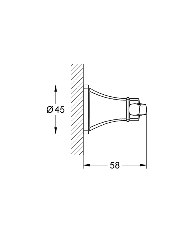 Grohe Grandera Havlu/Bornoz Askılığı - 40930IG0 - 4