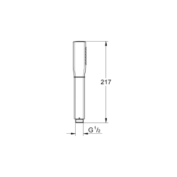 Grohe Grandera Stick El Duşu 1 Akışlı - 26037001 - 2