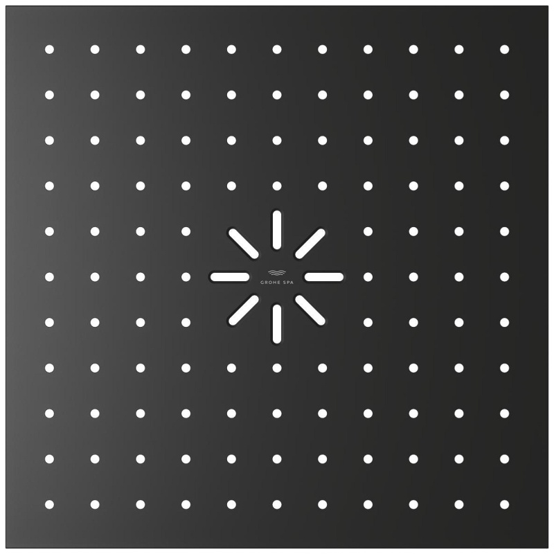 Grohe Ceiling Shower Cover Duo Phantom Black - 104987KF00 - 3