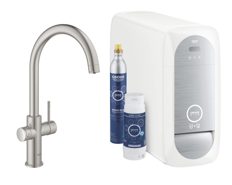 Grohe Grohe Blue Home C - Çıkış Uçlu Başlangıç Kiti - 31455DC1 - 1