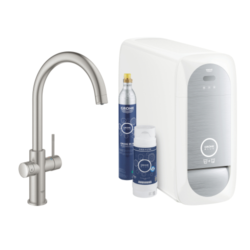 Grohe Grohe Blue Home C - Çıkış Uçlu Başlangıç Kiti - 31455DC1 - 2
