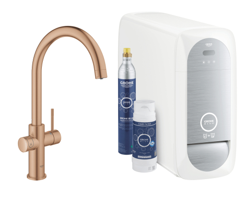 Grohe Grohe Blue Home C - Çıkış Uçlu Başlangıç Kiti - 31455DL1 