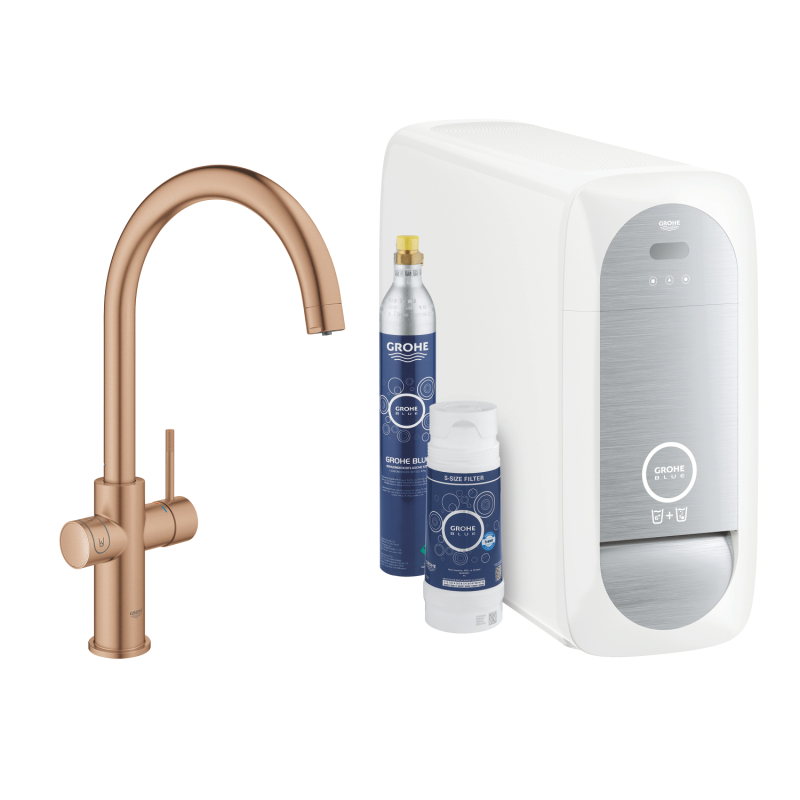 Grohe Grohe Blue Home C - Çıkış Uçlu Başlangıç Kiti - 31455DL1 - 2
