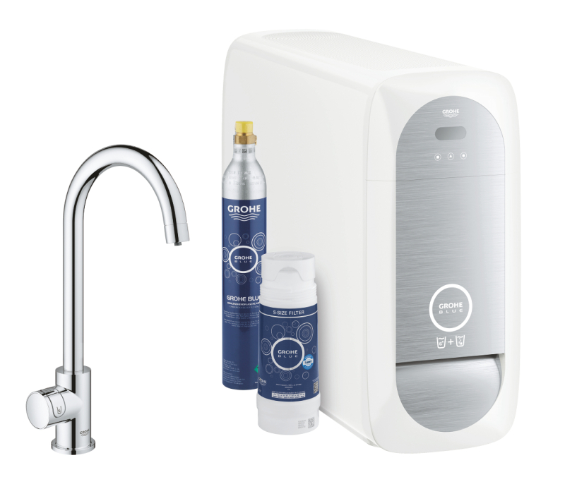 Grohe Grohe Blue Home C - Spout Starter Kit With Mono Faucet - 31498001 - 1