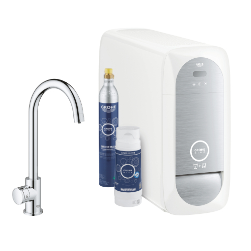 Grohe Grohe Blue Home C - Spout Starter Kit With Mono Faucet - 31498001 - 2