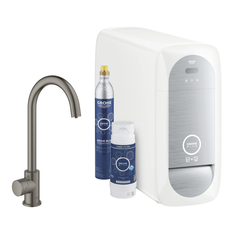 Grohe Grohe Blue Home C - Spout Starter Kit With Mono Faucet - 31498AL1 - 2