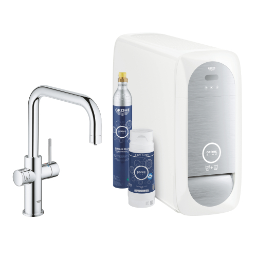 Grohe Grohe Blue Home U - Çıkış Uçlu Başlangıç Kiti - 31456001 - 2