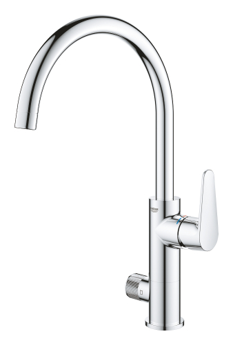 Grohe Grohe Blue Pure Baucurve Filtre Fonksiyonuna Sahip Tek Kumandalı Eviye Bataryası - 31723000 - 4