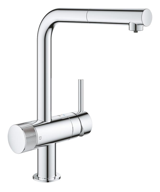 Grohe Grohe Blue Pure Minta Filtre Fonksiyonuna Sahip Tek Kumandalı Eviye Bataryası - 31721000 - 1