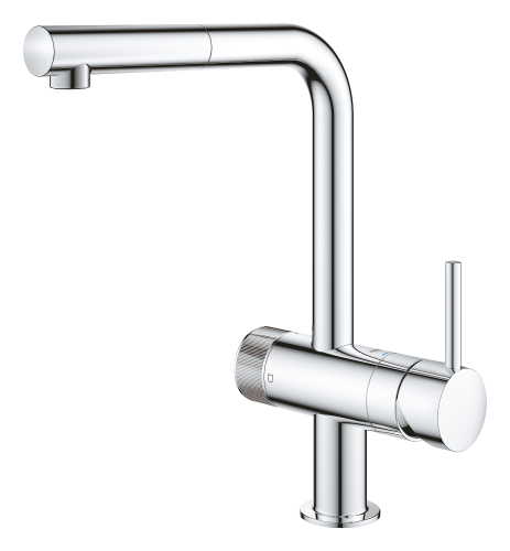 Grohe Grohe Blue Pure Minta Filtre Fonksiyonuna Sahip Tek Kumandalı Eviye Bataryası - 31721000 - 4