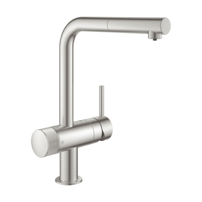 Grohe Grohe Blue Pure Minta Filtre Fonksiyonuna Sahip Tek Kumandalı Eviye Bataryası - 31721Dc0 - 1