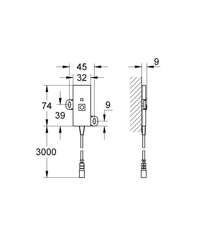 Grohe Grohe F-Digital Transceiver
- 36356000 - 3