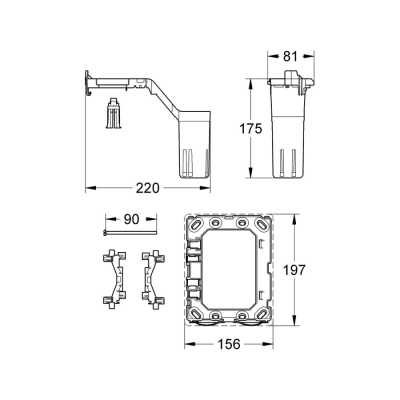 Grohe Grohe Fresh Retrofit (Dönüşüm) Sistemi - 38796000 - 2