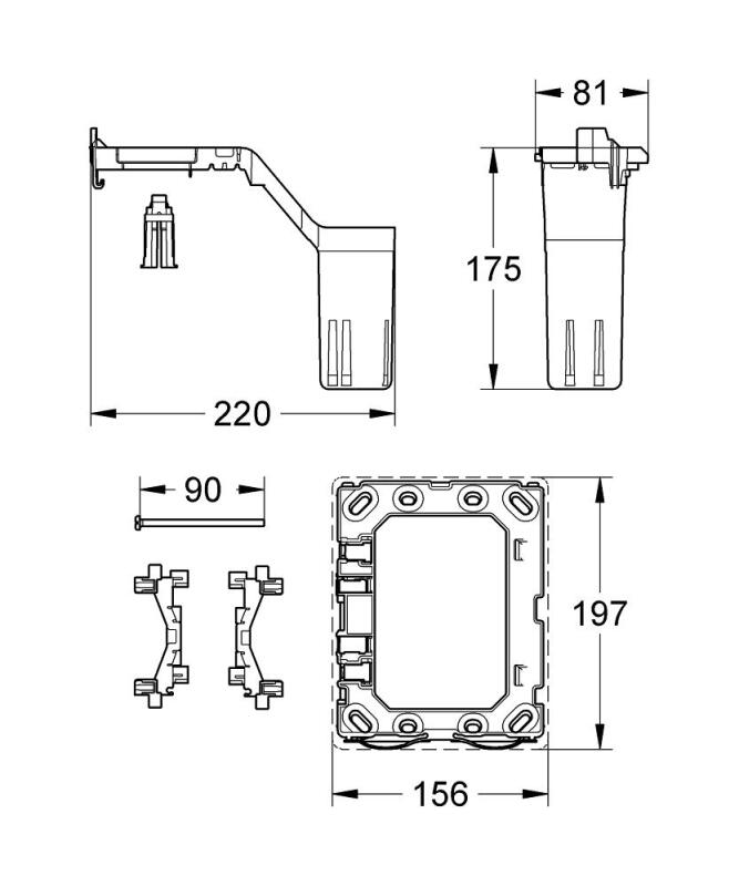 Grohe Grohe Fresh Retrofit (Dönüşüm) Sistemi - 38796000 - 3