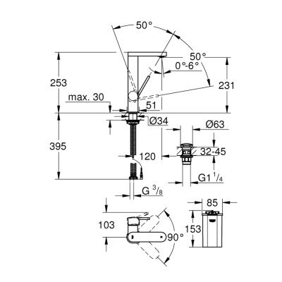 Grohe Grohe Plus - 23959003 - 2