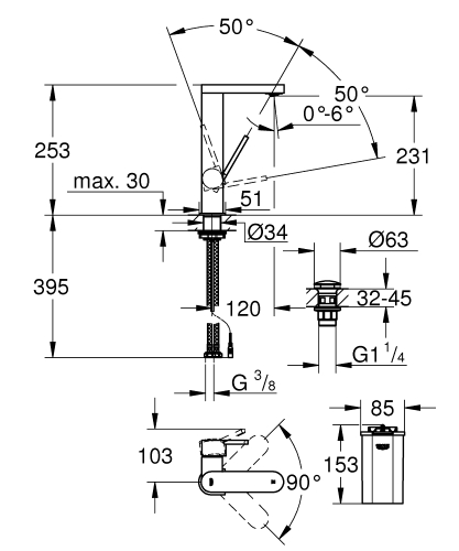 Grohe Grohe Plus - 23959003 - 3