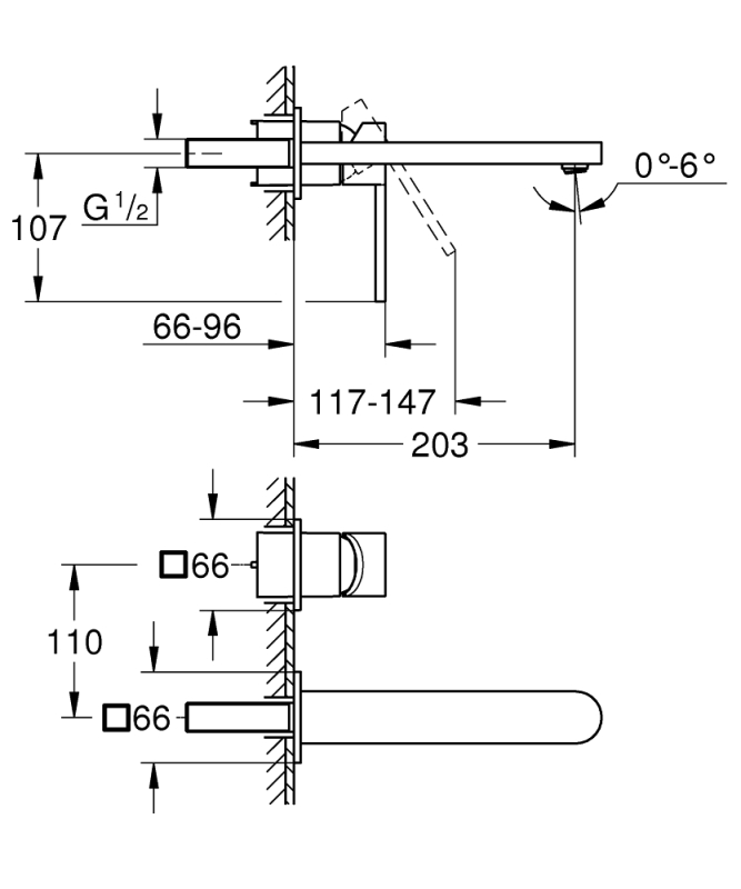 Grohe Grohe Plus İki Delikli Lavabo Bataryası
L-Boyut - 29306003 - 3