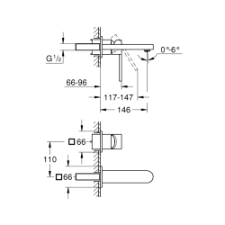 Grohe Grohe Plus İki Delikli Lavabo Bataryası
M-Boyut - 29303003 - 2