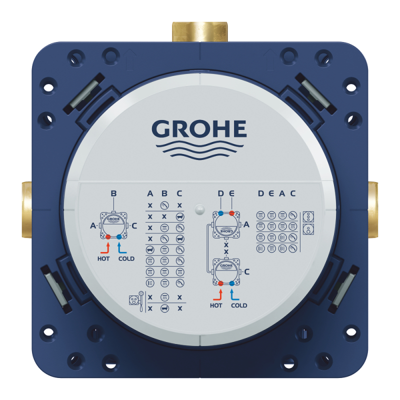 Grohe Grohe Rapido Smartbox İç Gövde Universal Giriş Kutusu, 1/2 - 35604000 - 4