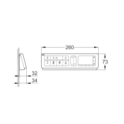 Grohe Grohe Sensia Arena Kumanda - 14926001 