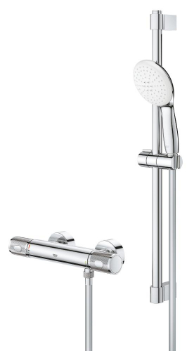 Grohe Grohtherm 1000 Performance Termostatik duş bataryası - 34834001 - 3