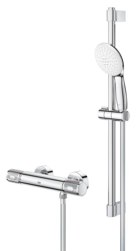 Grohe Grohtherm 1000 Performance Termostatik duş bataryası - 34834001 - 3