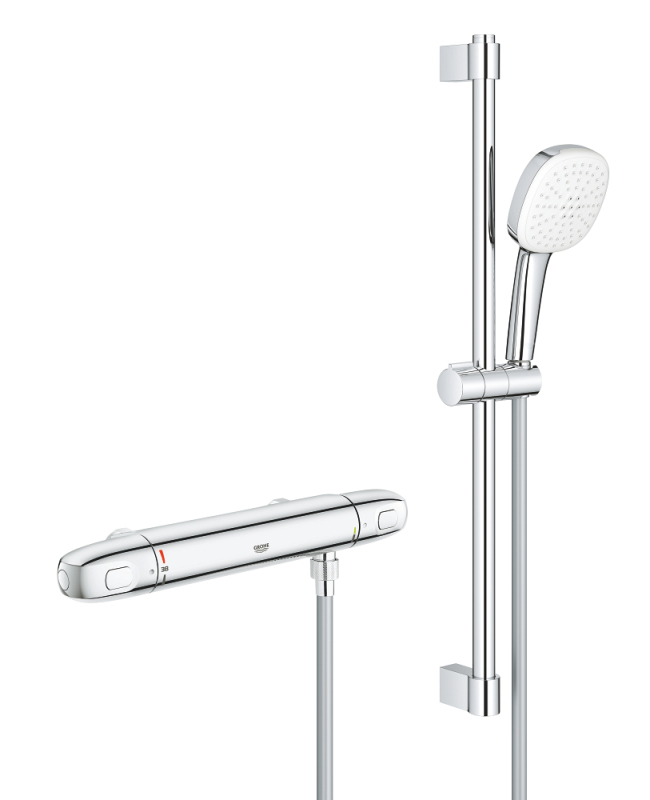 Grohe Grohtherm 1000 Termostatik duş bataryası - 34819005 - 1