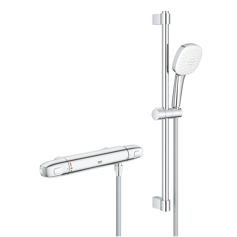Grohe Grohtherm 1000 Termostatik duş bataryası - 34819005 - 2