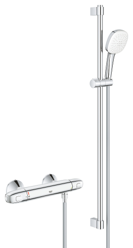 Grohe Grohtherm 1000 Termostatik duş bataryası - 34824005 - 1