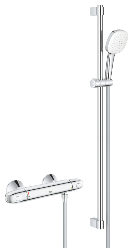 Grohe Grohtherm 1000 Termostatik duş bataryası - 34824005 - 1