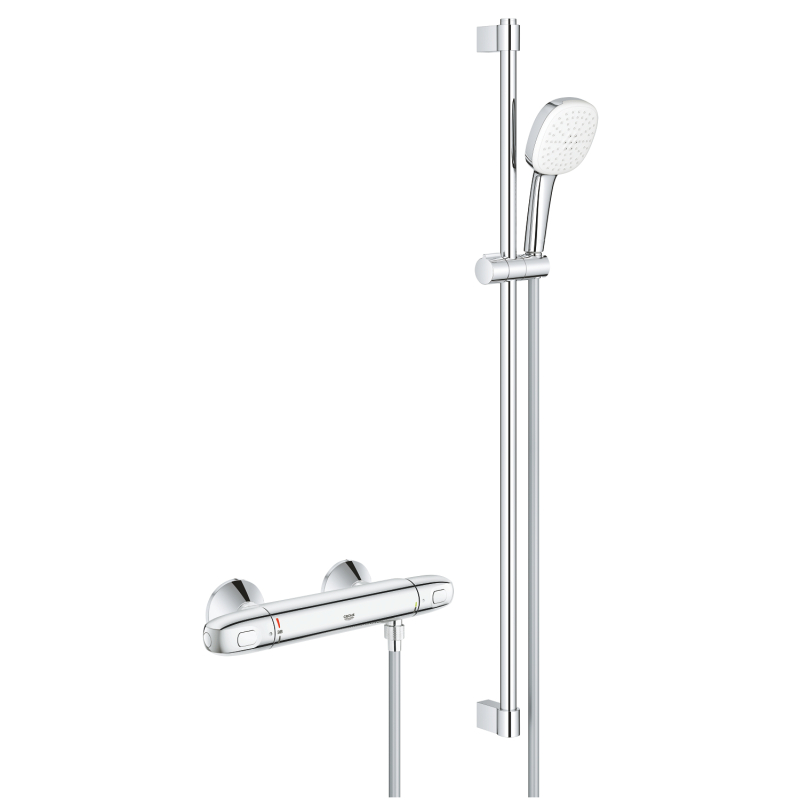 Grohe Grohtherm 1000 Termostatik duş bataryası - 34824005 - 2