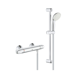 Grohe Grohtherm 1000 Termostatik Duş Bataryası / Duş Seti Dahil - 34820004 - GROHE