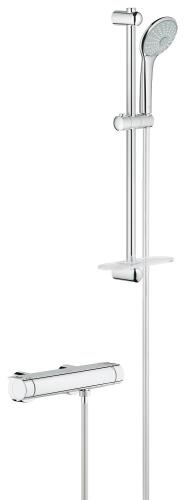 Grohe Grohtherm 2000 Termostatik Duş Bataryası / Duş Seti Dahil - 34195001 - GROHE