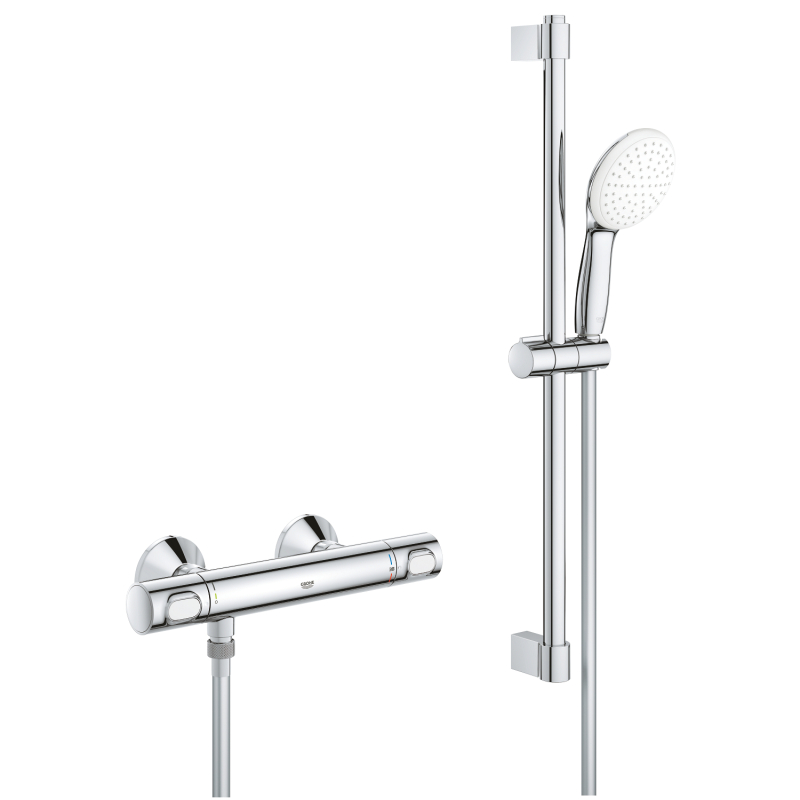 Grohe Grohtherm 500 Termostatik duş bataryası - 34796001 - 2