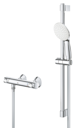 Grohe Grohtherm 500 Termostatik duş bataryası - 34796001 - 3