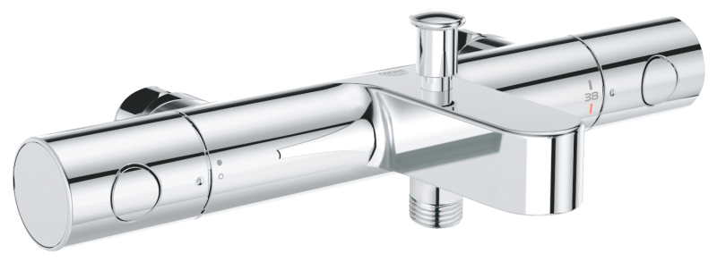 Grohe Grohtherm 800 Cosmopolitan Termostatik Banyo Bataryası - 34770000 - 1