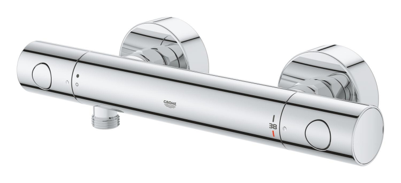 Grohe Grohtherm 800 Cosmopolitan Termostatik Duş Bataryası - 34765000 - 3