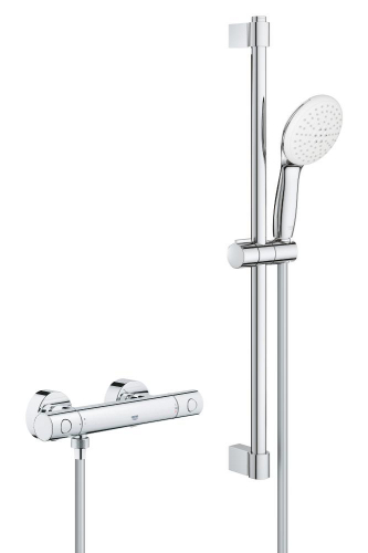 Grohe Grohtherm 800 Cosmopolitan Termostatik duş bataryası - 34768001 - 1