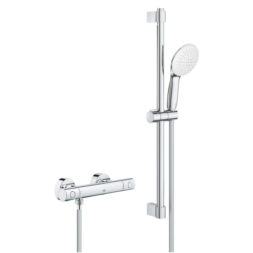 Grohe Grohtherm 800 Cosmopolitan Termostatik duş bataryası - 34768001 - 2